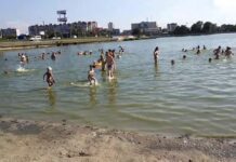 На городской пляж ждут еще обновления